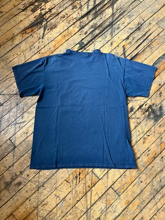 90s vintage Nike Navy 'Angels 30' Graphic Tee - Picture 5 of 5